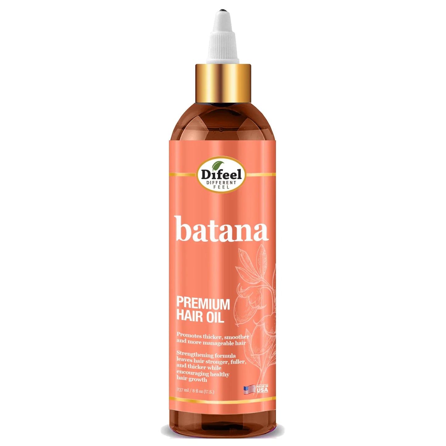 Difeel Batana Premium Hair Oil 8 Ounces | CC Hair & Beauty UK