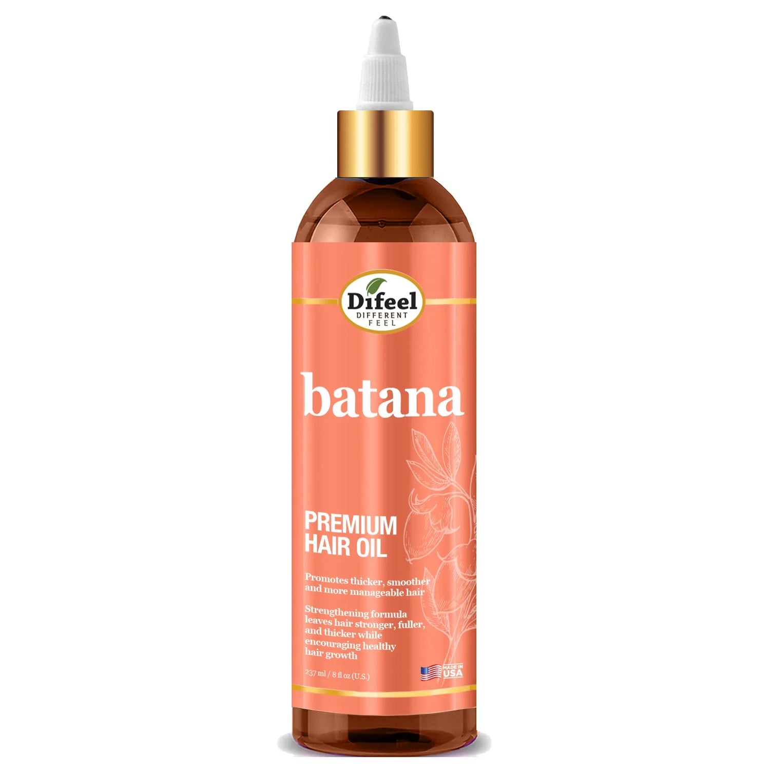 Difeel Batana Premium Hair Oil 8 Ounces | CC Hair & Beauty UK