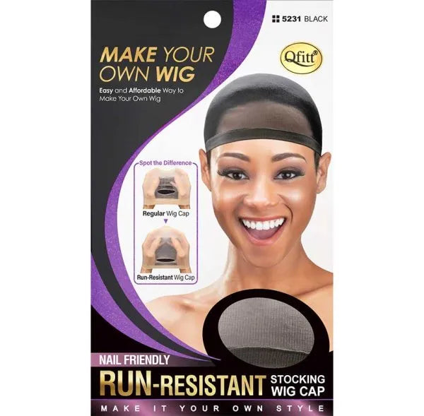 Qfitt: Run-Resistant Stocking Wig Cap - product detail | CC Hair & Beauty