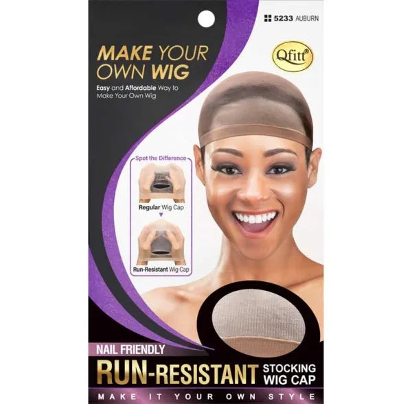 Qfitt: Run-Resistant Stocking Wig Cap - product detail | CC Hair & Beauty