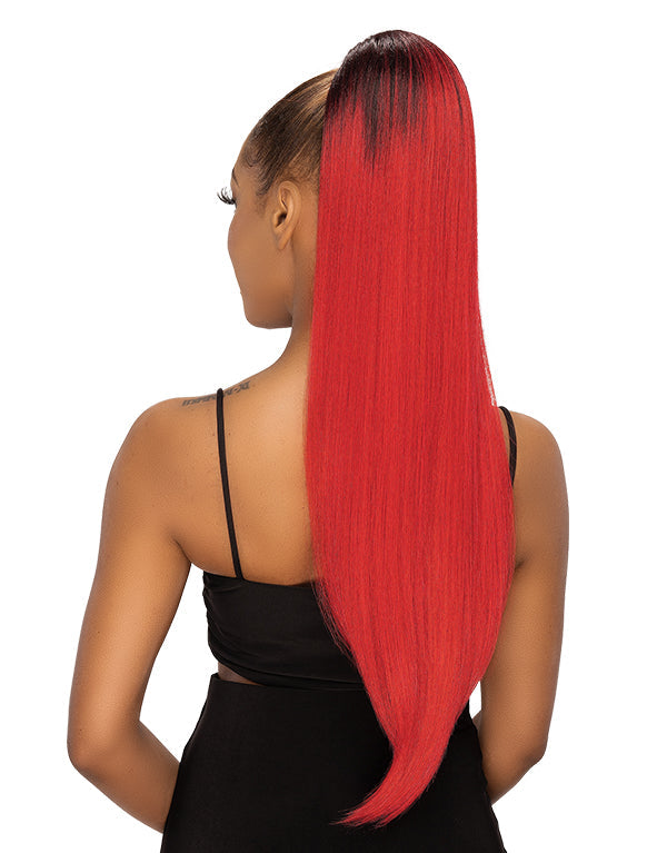 Janet Collection Remy Illusion Pony Premium Human Hair - Diamond
