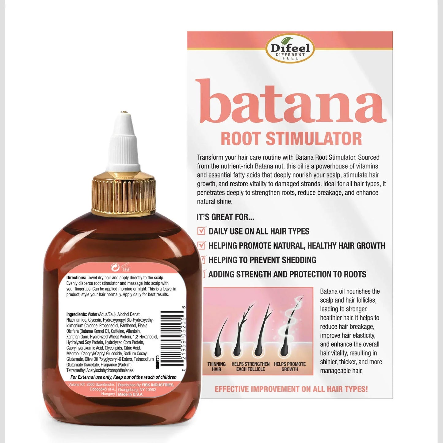 Difeel Batana Root Stimulator | CC Hair & Beauty UK