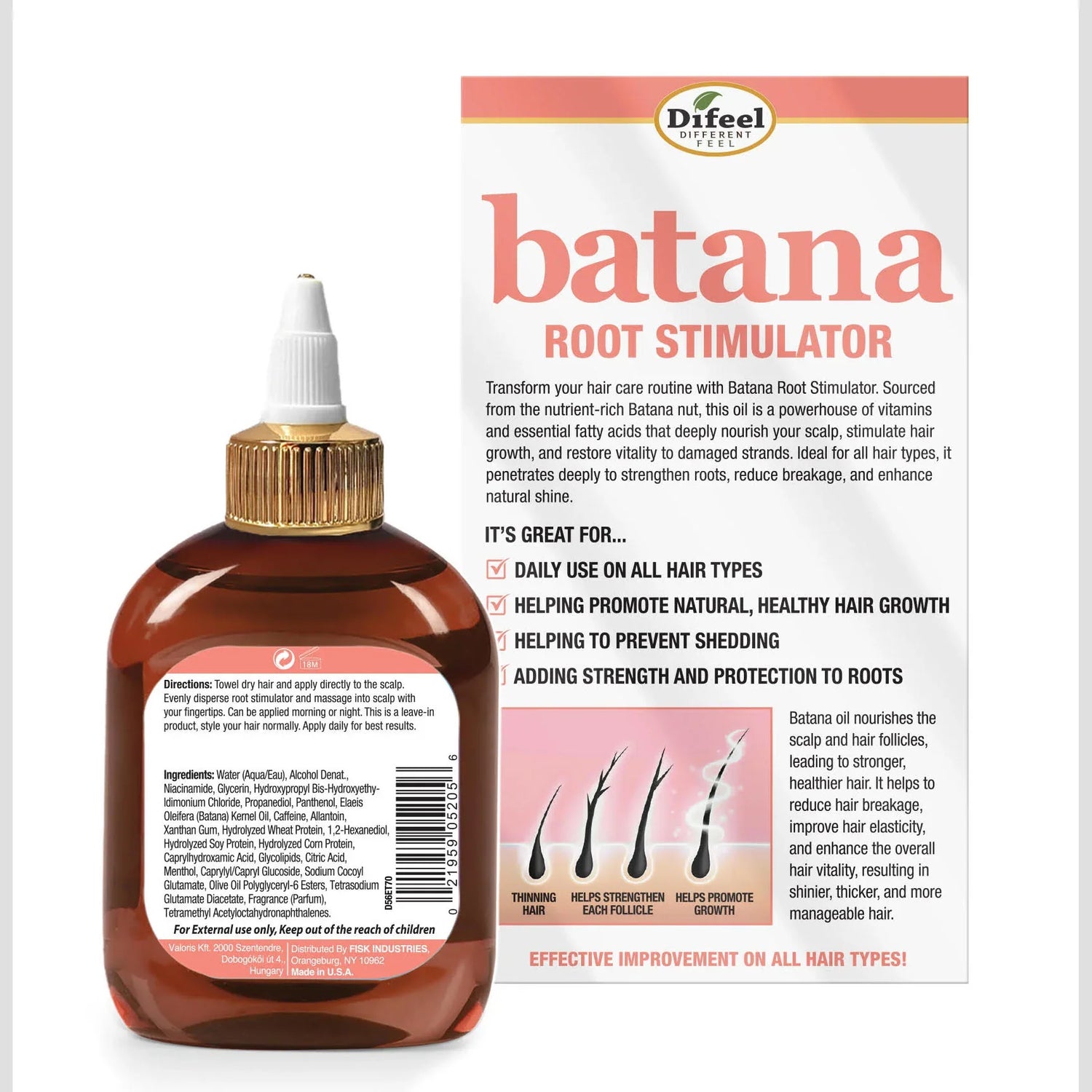 Difeel Batana Root Stimulator | CC Hair & Beauty UK