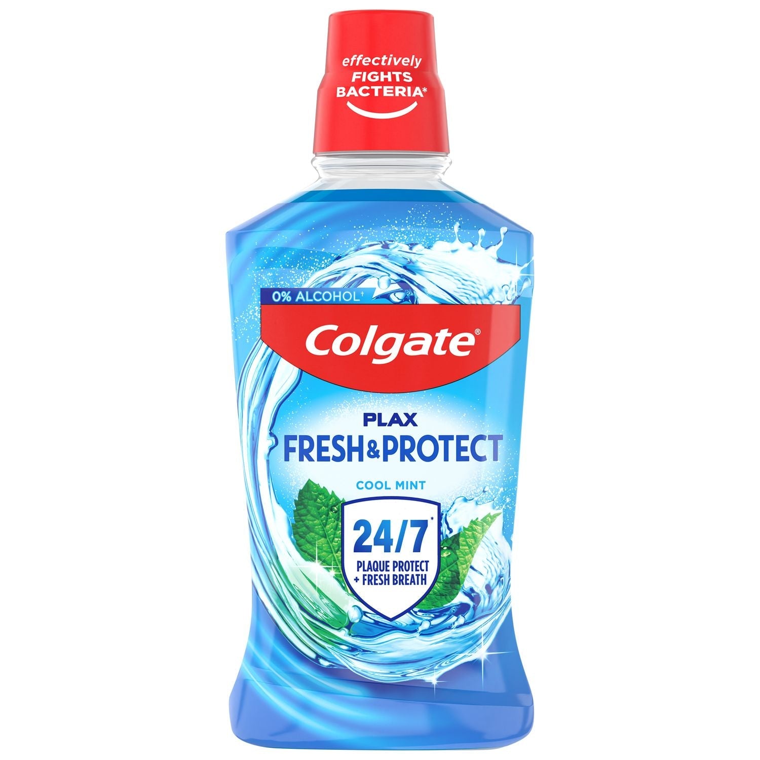 Colgate Plax Cool Mint Mouthwash 250ml - available online | CC Hair & Beauty UK