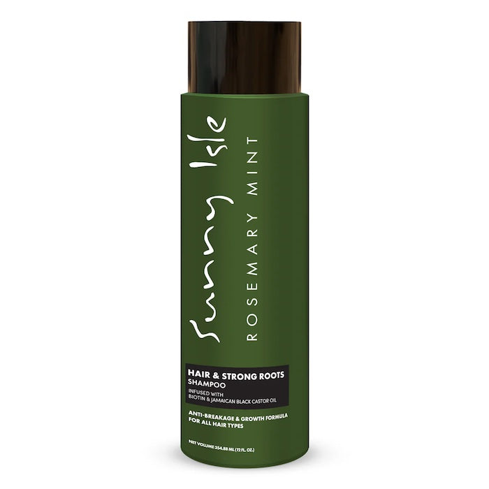 Sunny Isle Rosemary Mint Hair & Strong Roots Shampoo 12oz | Shop at CC Hair & Beauty UK