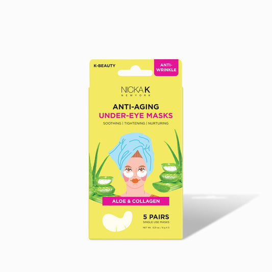 Nicka K Newyork Anti-aging Under Eye Masks - Aloe 0.21oz
