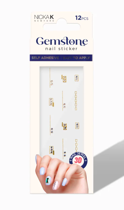 Nicka K Gemstone Nail Stickers