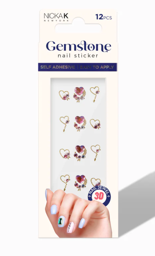 Nicka K Gemstone Nail Stickers - view 2