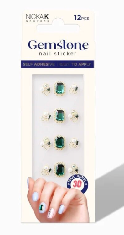Nicka K Gemstone Nail Stickers
