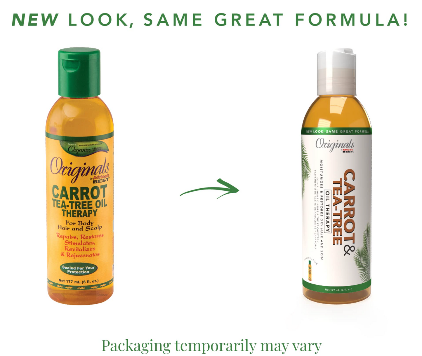 Organics Carrot Tea Tree Oil Therapy - 6 Oz | Shop at CC Hair & Beauty UK