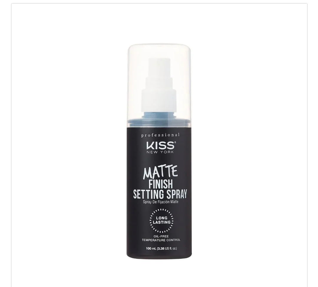 Kiss Setting Spray Matte Finish 3.38 oz - available online | CC Hair & Beauty UK