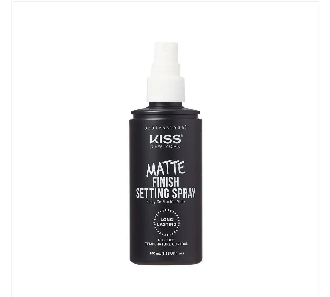 Kiss Setting Spray Matte Finish 3.38 oz - available online | CC Hair & Beauty UK
