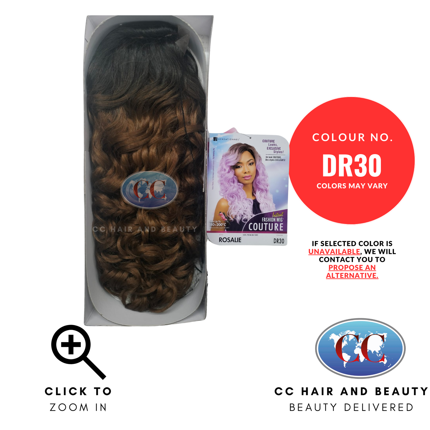 Sensationnel Instant Fashion Wig - Rosalie | CC Hair & Beauty UK