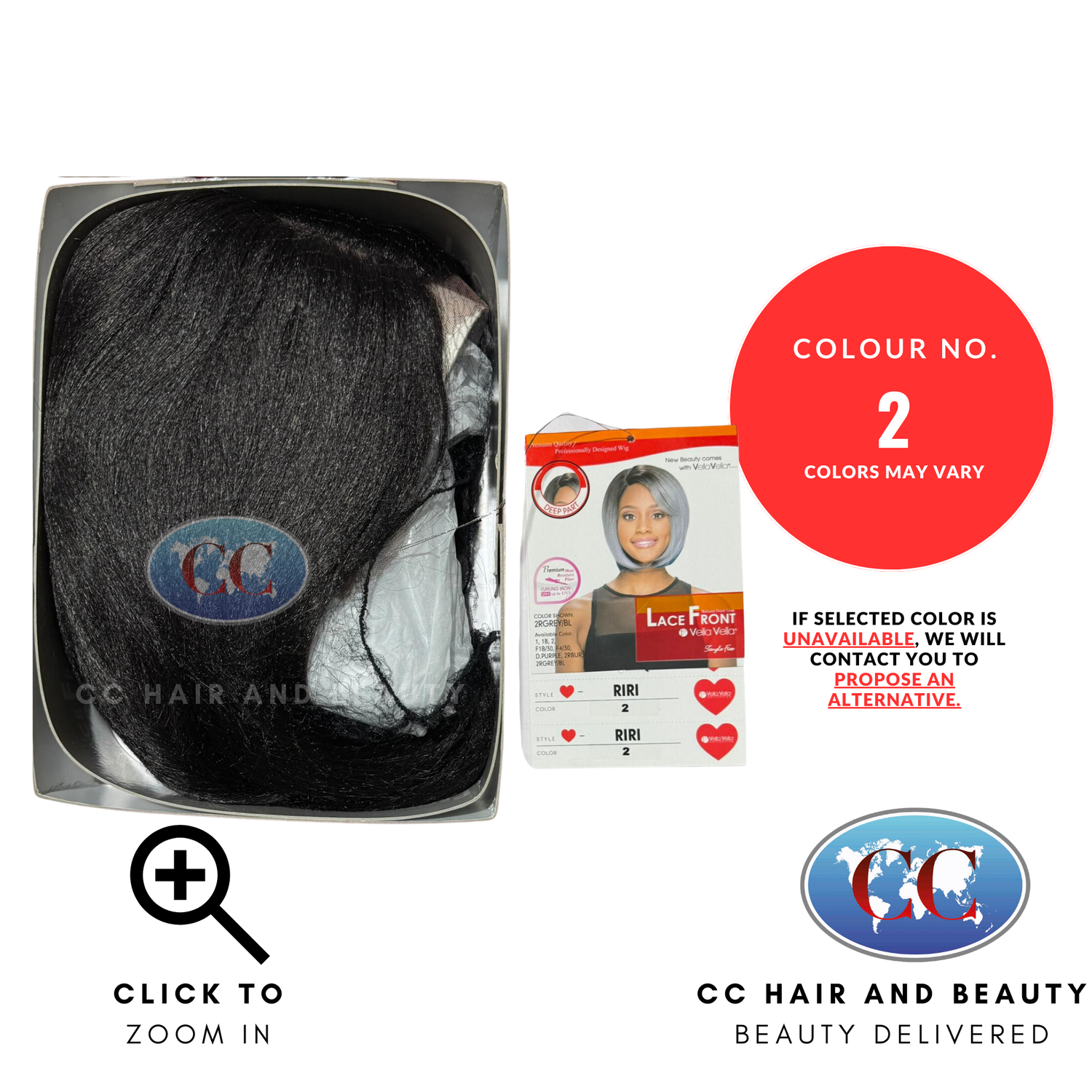 Sensual Vella Vella Lace Front Wig - Riri-Colour 2