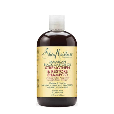 Shea Moisture JBCO Strengthen & Restore Shampo 384ml