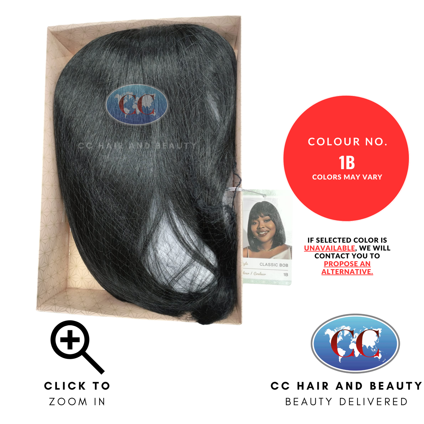 Feme Wig - Classic Bob colour 1b
