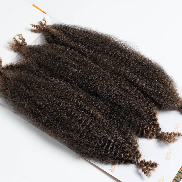 Sleek Noble Gold Synthetic 3X Springy Poppin Twist Braid 16"20" | CC Hair & Beauty UK
