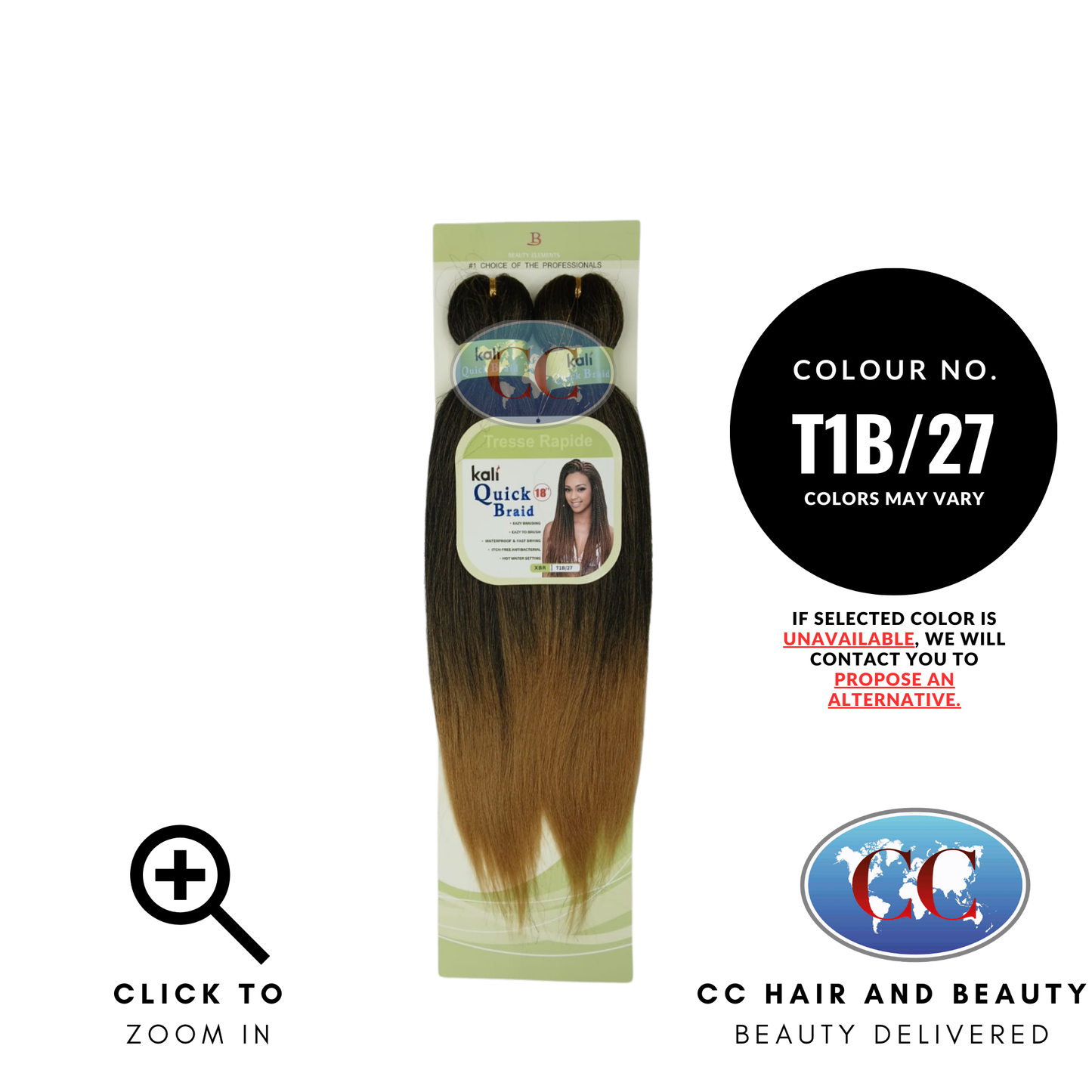 Kali Quick Braid Pre Stretched Value Pack - 2x 18" | CC Hair & Beauty UK