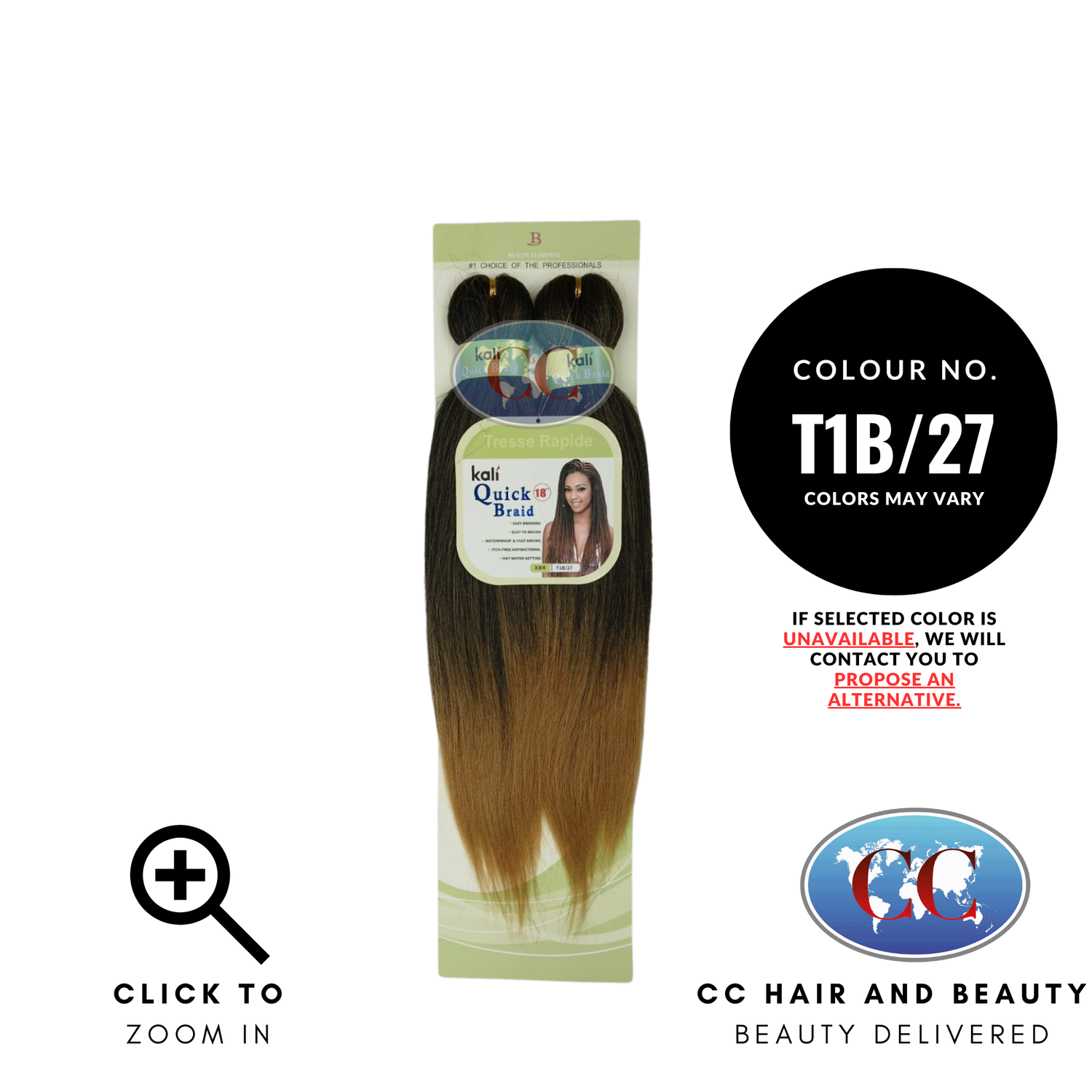 Kali Quick Braid Pre Stretched Value Pack - 2x 18" | CC Hair & Beauty UK