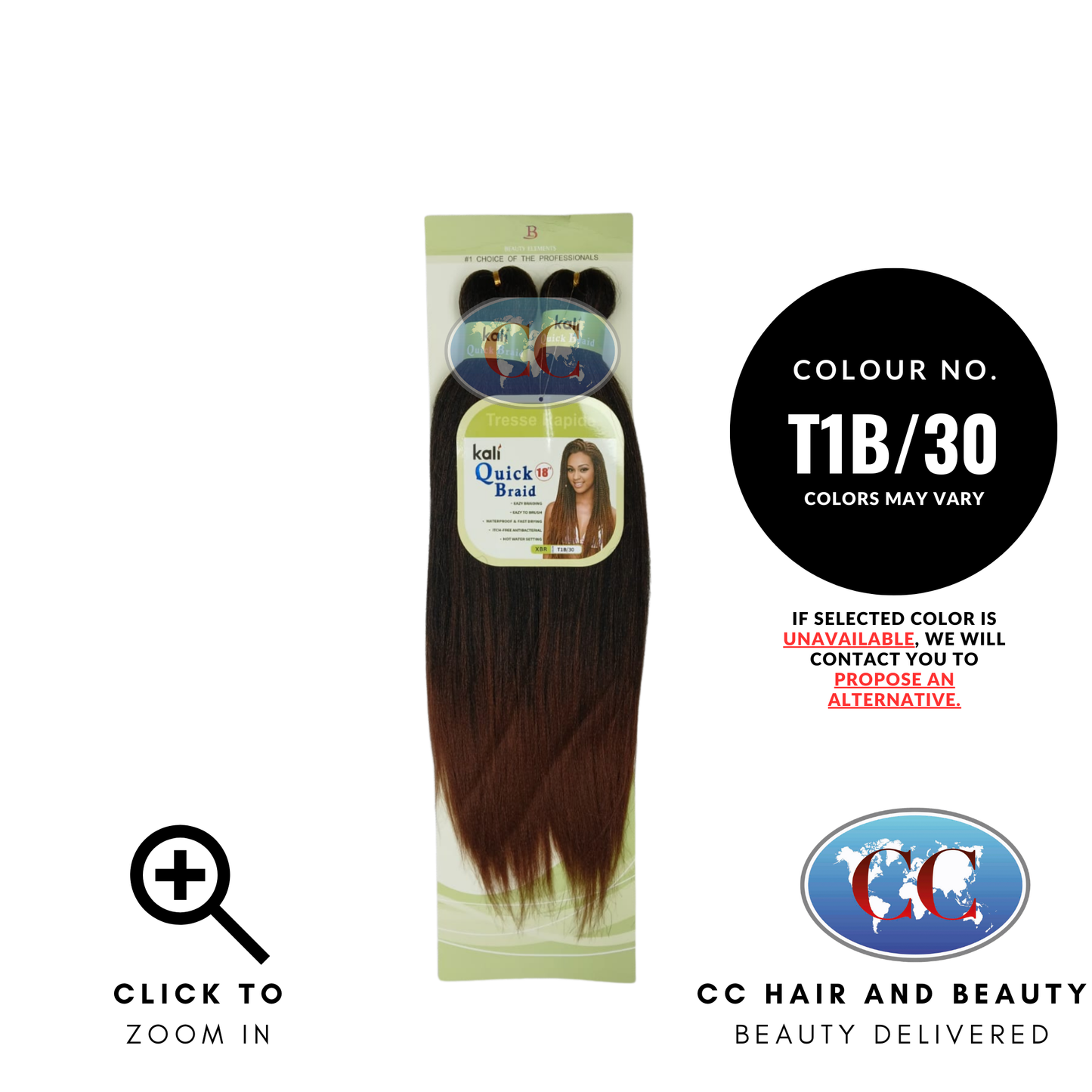 Kali Quick Braid Pre Stretched Value Pack - 2x 18" | CC Hair & Beauty UK