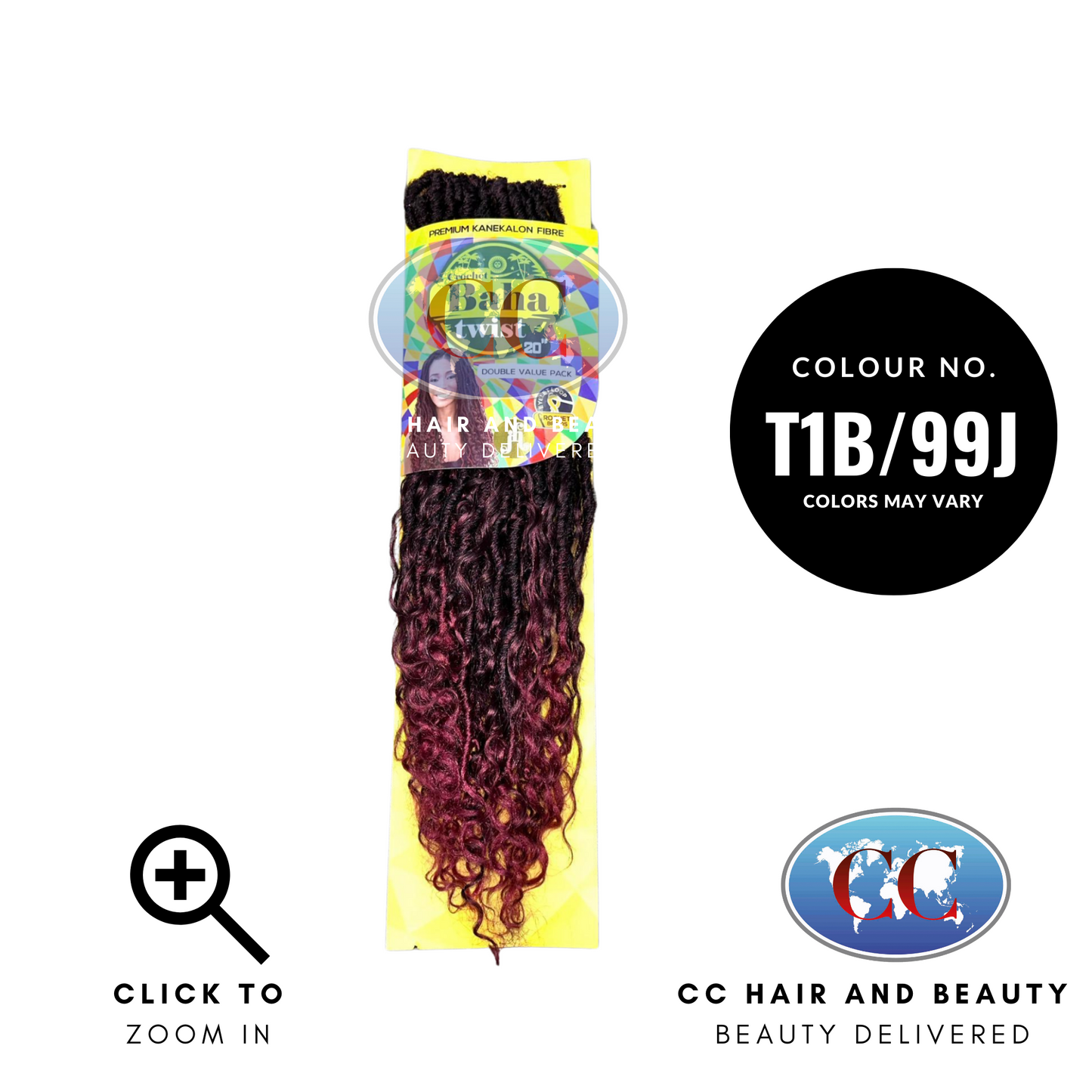 Jazzy Hair Crochet Baha Twist in 20"