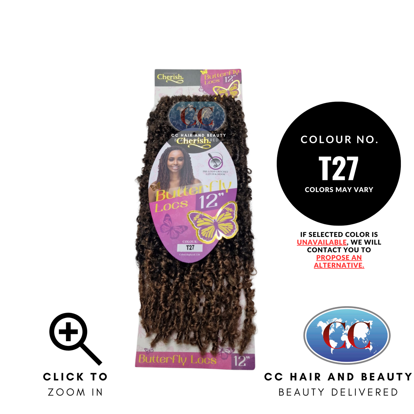 Cherish Butterfly Locs 12" - view 4