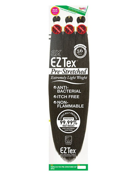 Janet Collection Triple Ez Tex Pre-stretched 56″ 3pcs