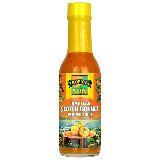 Tropical Sun Jamaican Scotch Bonnet Hot Pepper Sauce 85g