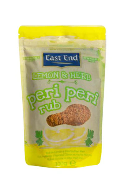 East End Lemon Herb Peri Peri Rub 300g