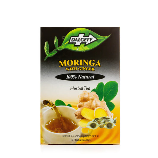 Delgety Moringa & Ginger Tea 40g