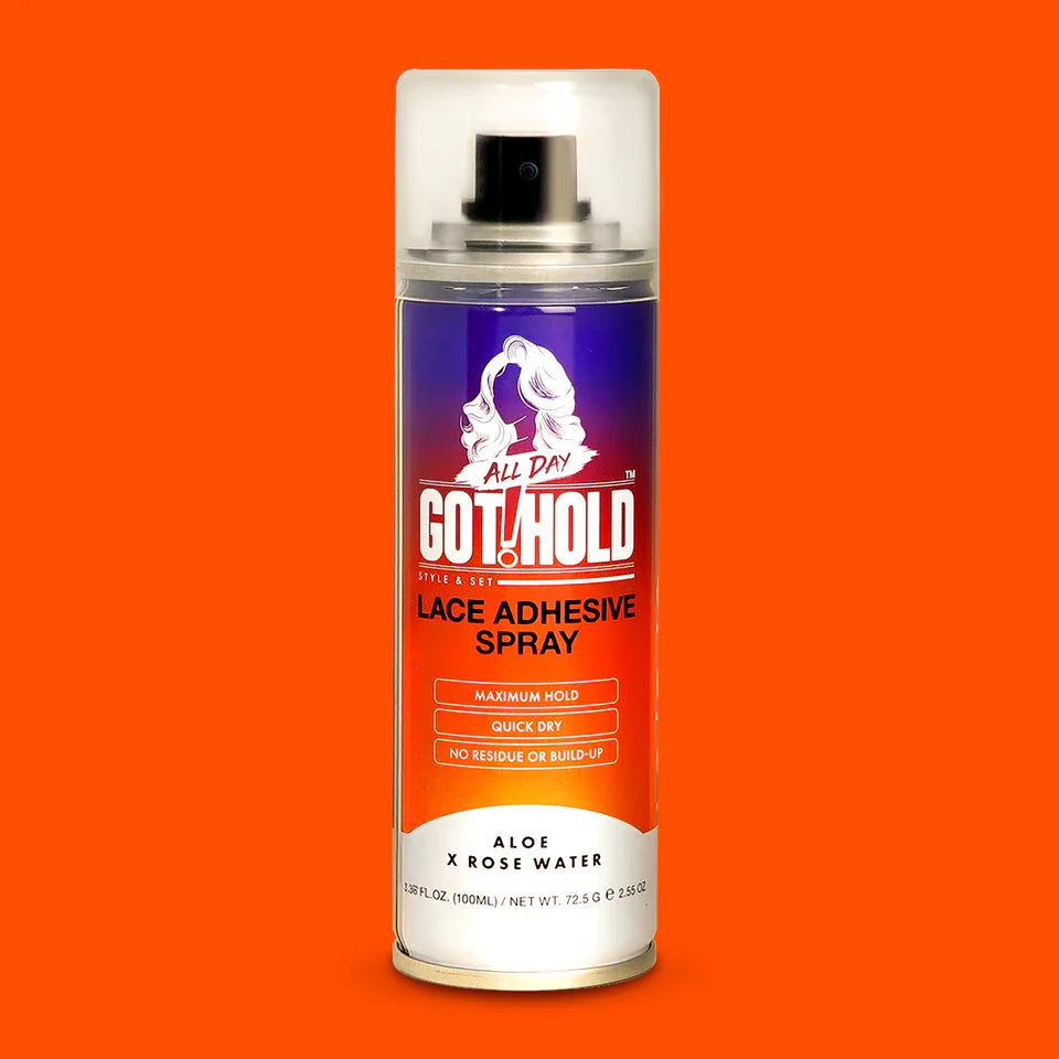 All Day Got Hold Wig Adhesive Spray - 100ml / 3.38oz | CC Hair & Beauty UK