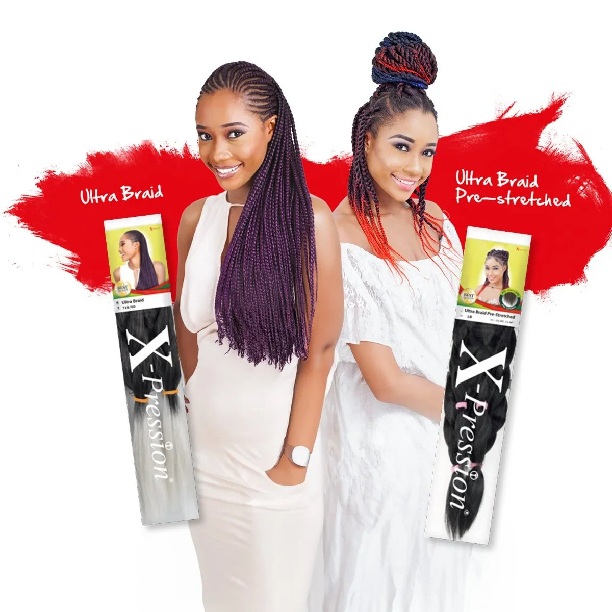 Xpression Ultra Braid Pre-Stretched 46" 160g - view 3