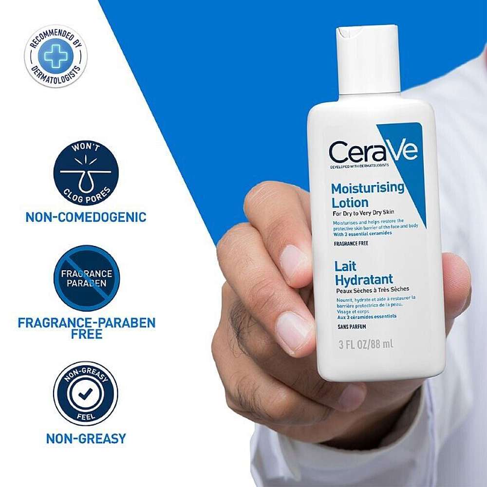 CeraVe Moisturising Lotion 88ml - product detail | CC Hair & Beauty