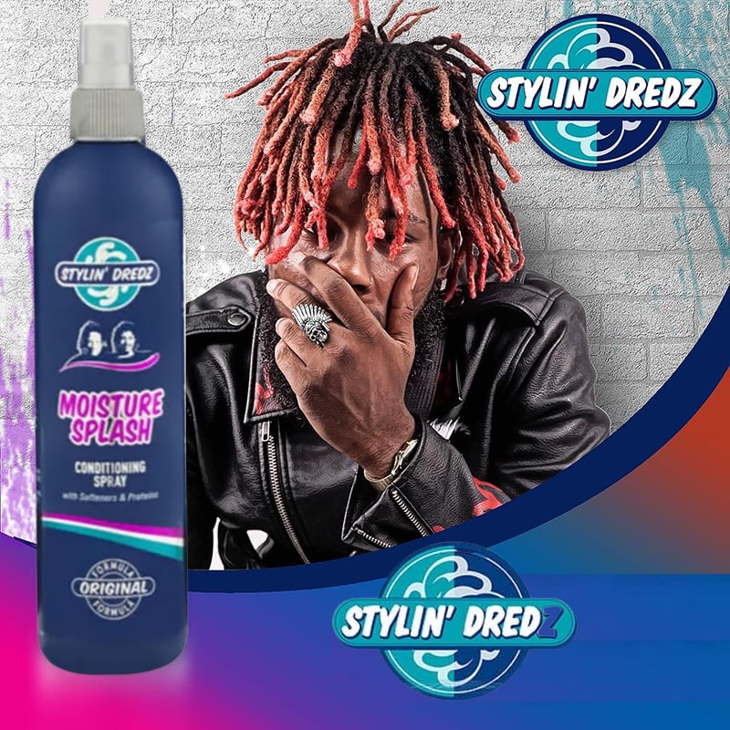 Stylin Dredz Moisture Splash Conditioning Spray 350Ml - product detail | CC Hair & Beauty
