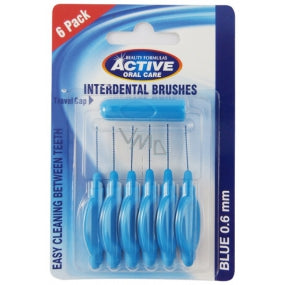 Beauty Formulas Interdental brushes Blue 0.6 mm 6 pieces - view 2