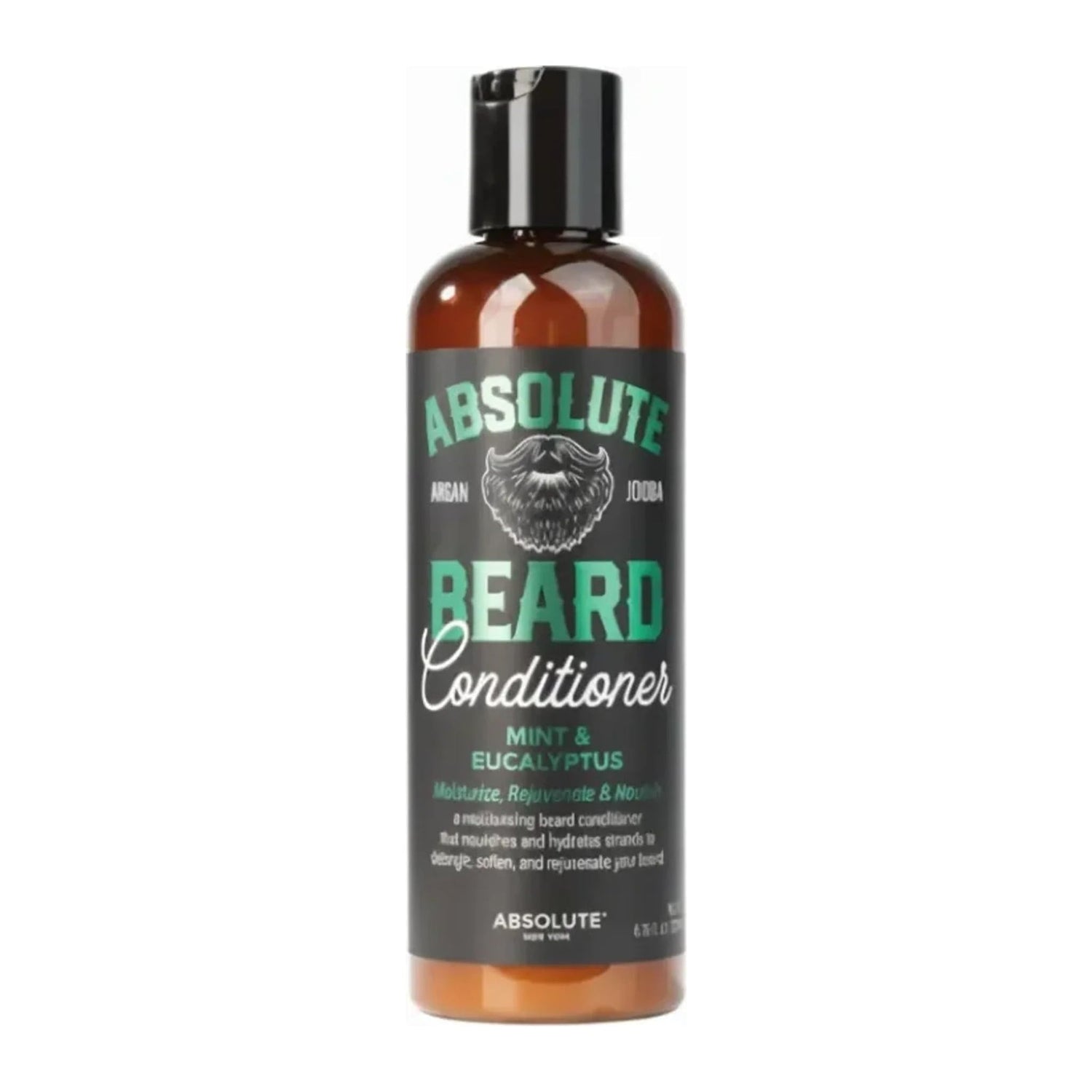 Absolute New York Beard Conditioner with Mint & Eucalyptus 200ml bottle