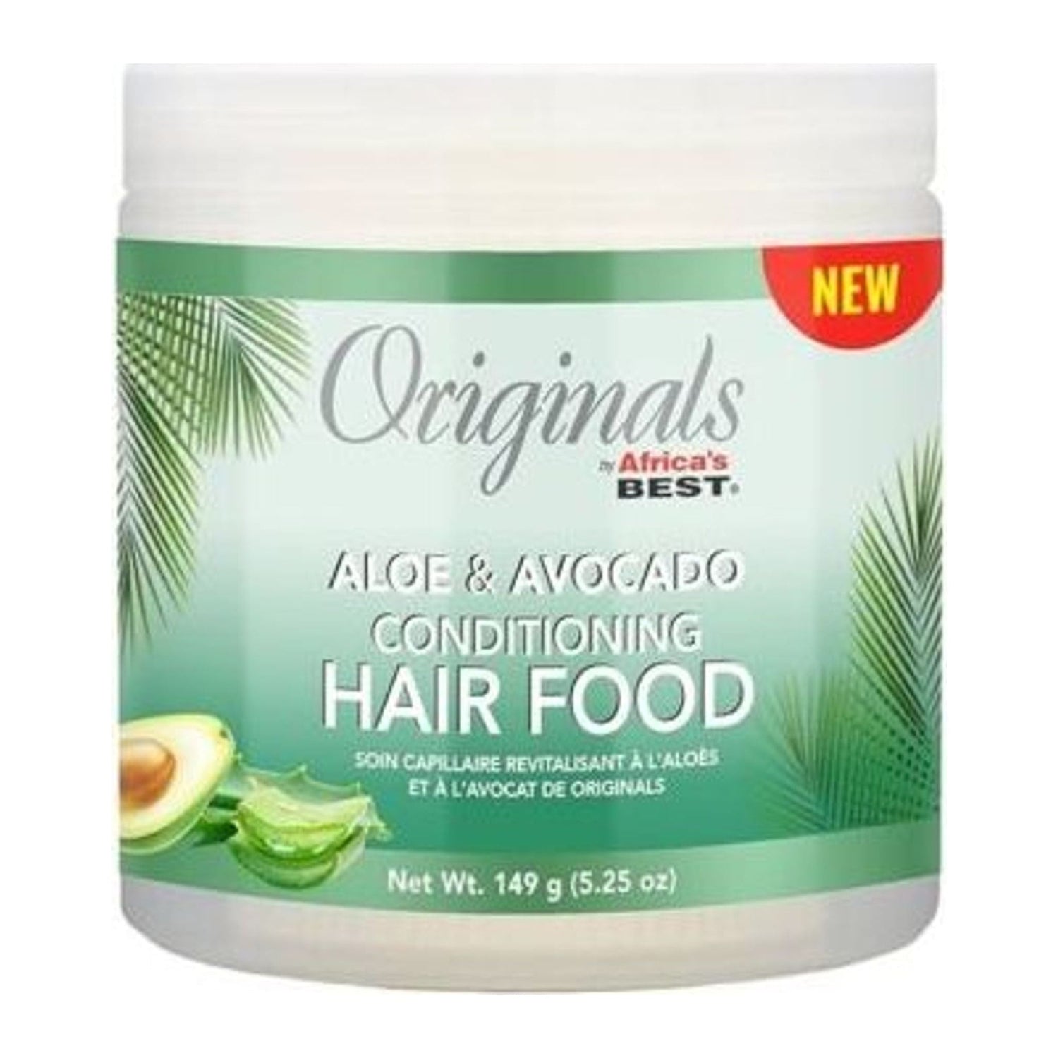 Africa's Best Aloe & Avocado Conditioning Hair Food 149g jar
