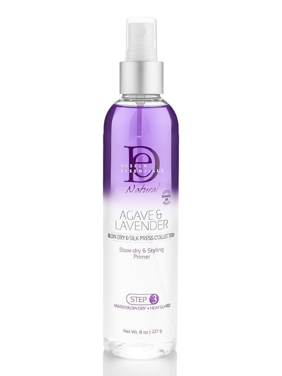 Design Essential Natural Agave & Lavender Moisturising Blow-Dry & Style Primer - 8 Oz | Shop at CC Hair & Beauty UK