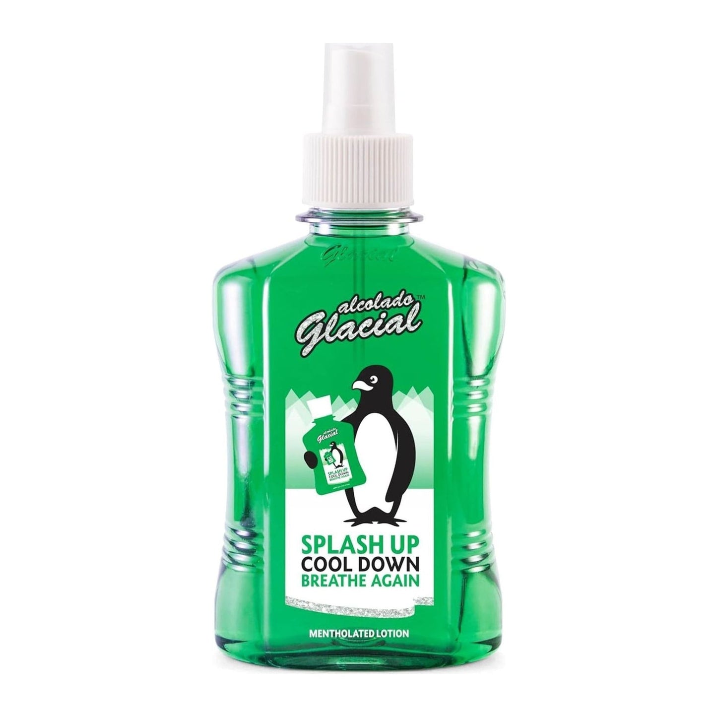 Alcolado Glacial Splash Up Cooldown Mentholated Spray 125ml bottle