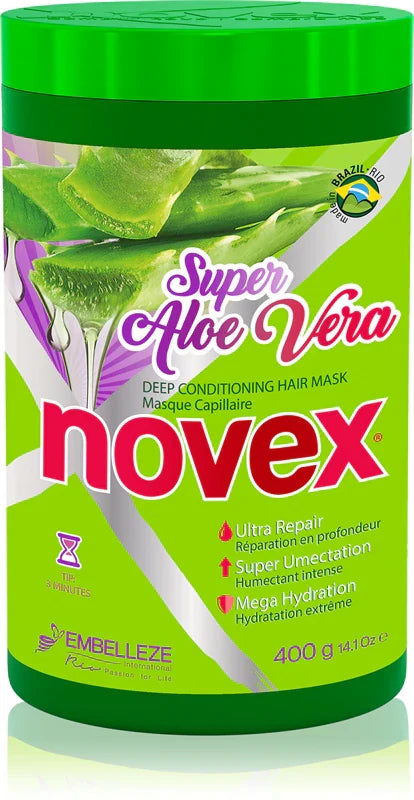 Novex Super Aloe Vera Deep Conditioning Hair Mask - available online | CC Hair & Beauty UK