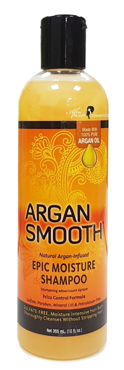 Argan Smooth Epic Moisture Shampoo 355Ml | Shop at CC Hair & Beauty UK