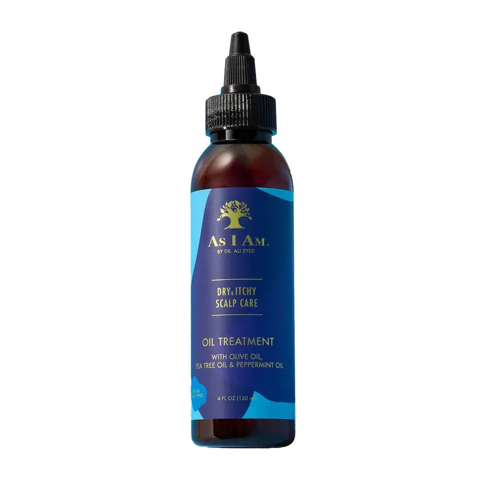 As I Am Dry and Itchy Oil - Enriched with Olive oil, Tea Tree Oil and Peppermint Oil