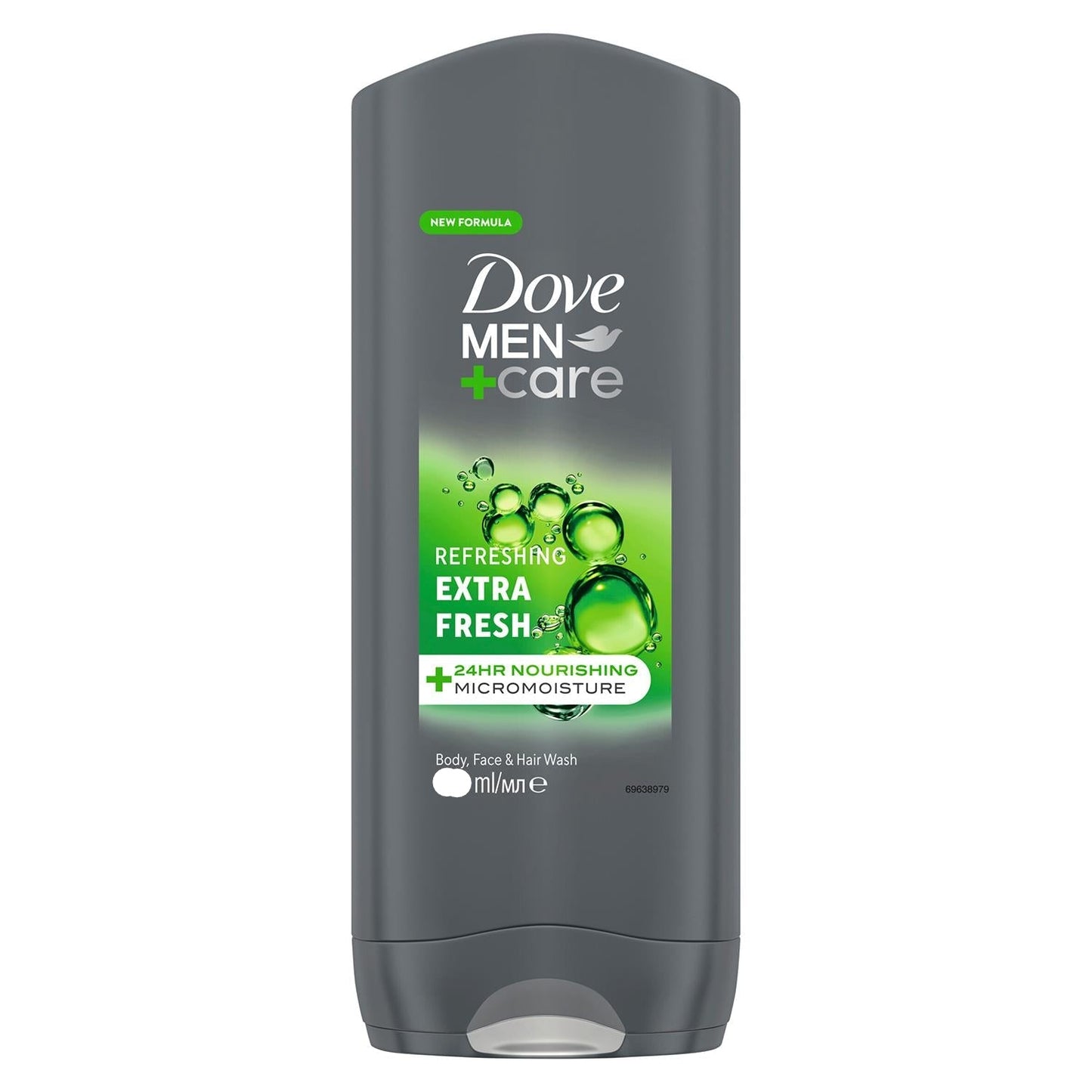 Dove Men+Care Body & Face Wash, Micro Moisture Shower Gel 250ml - available online | CC Hair & Beauty UK