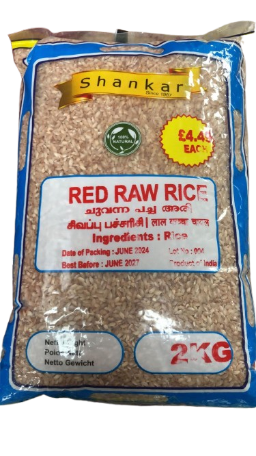 Shankar Red Raw Rice 2kg