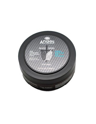 Black Angel For Men Strong Hold Matte Clay 100 g - product detail | CC Hair & Beauty