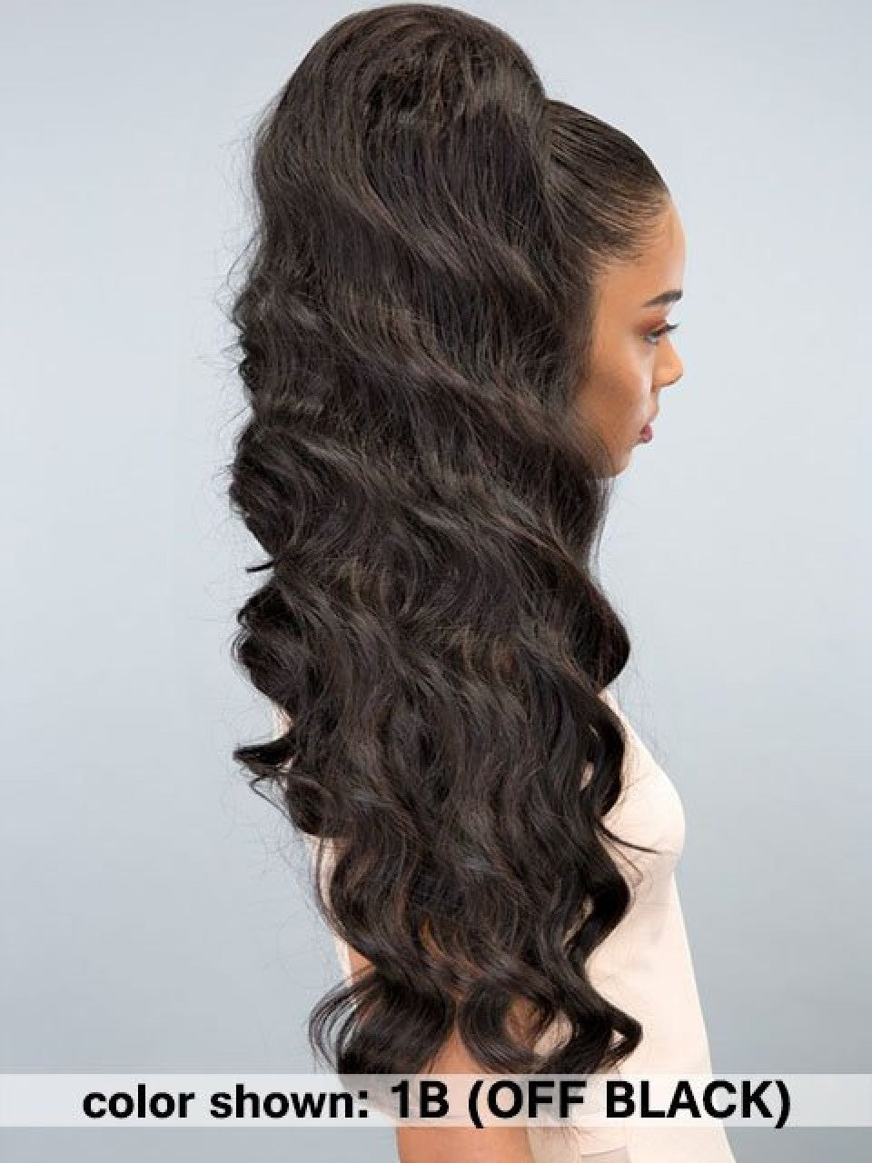 Janet Collection Synthetic Ponytail - Blueberry D/S