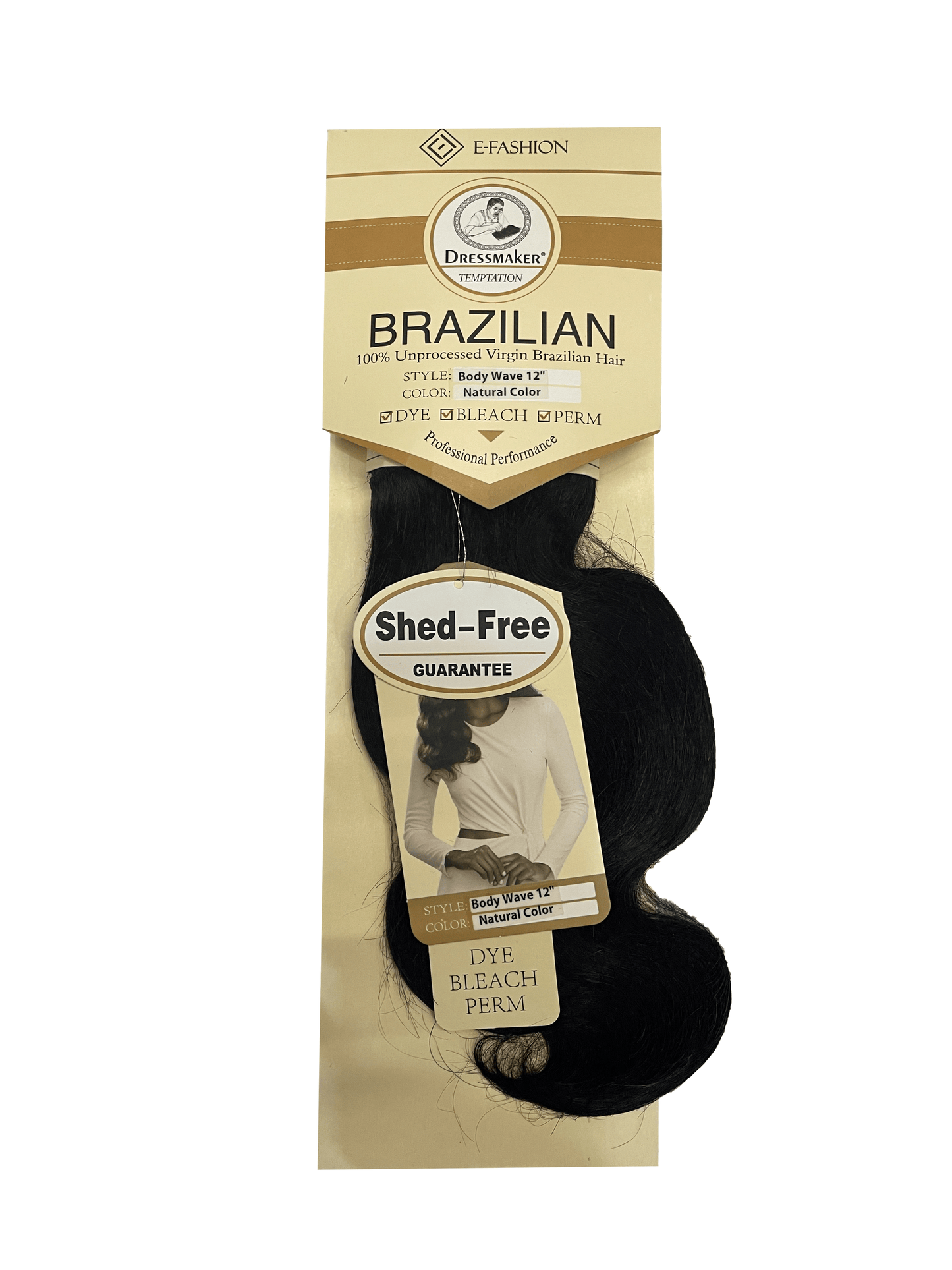 Dressmaker Temptation Virgin Brazilian Hair - Body Wave All Lengths