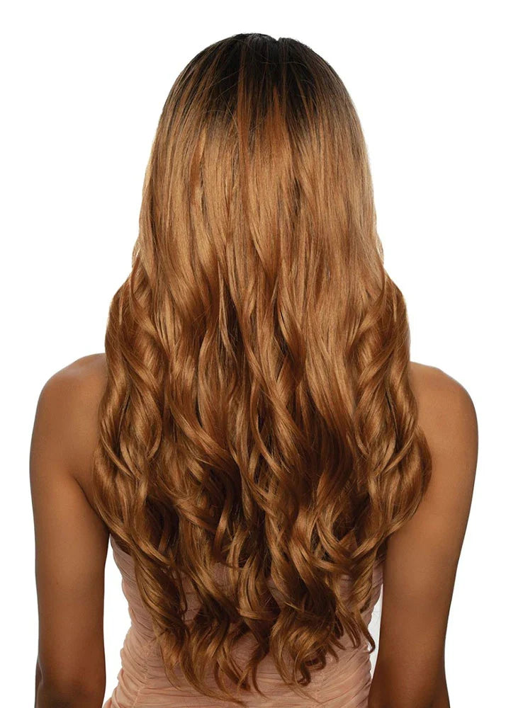 Mane Concept Brown Sugar Human Hair Blend HD Silk Press Lace Front Wig - BSHS202 JERSEY - view 3