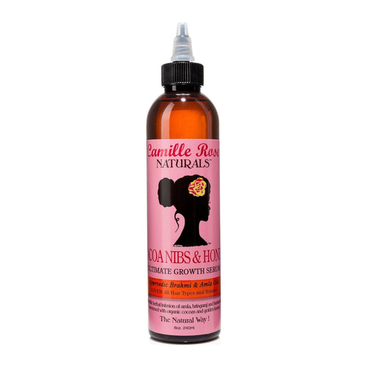 Camille Rose Naturals Cocoa Nibs & Honey Ultimate Growth Serum 8oz bottle