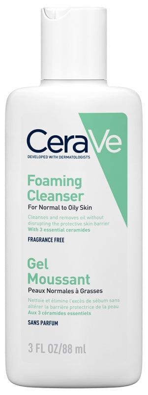 Cerave Foaming Cleanser 88ml | CC Hair & Beauty UK ...